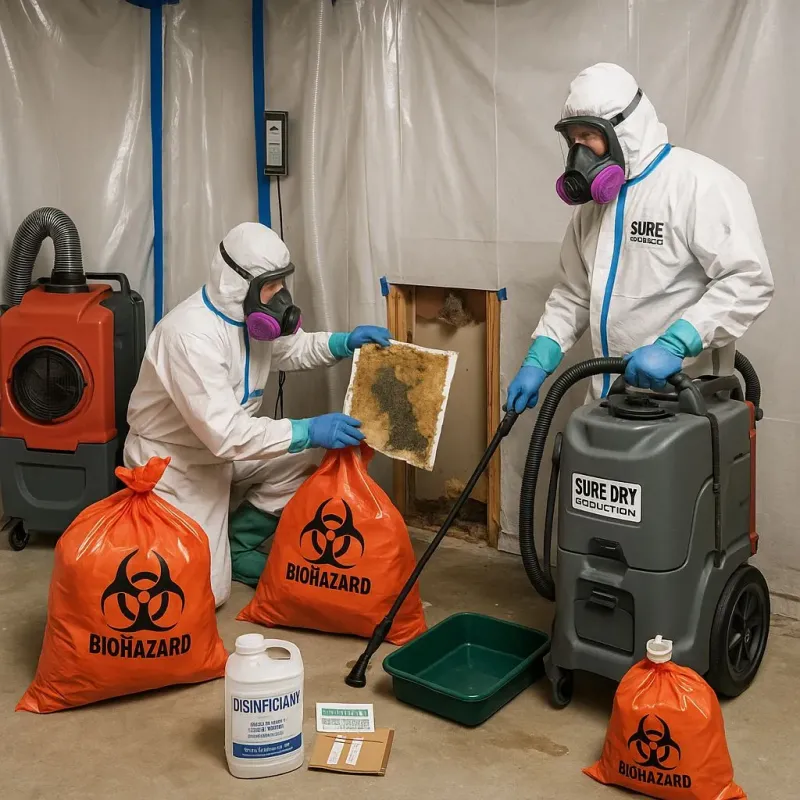 Contaminated Water Handling Protocols process in Franklin County, IA